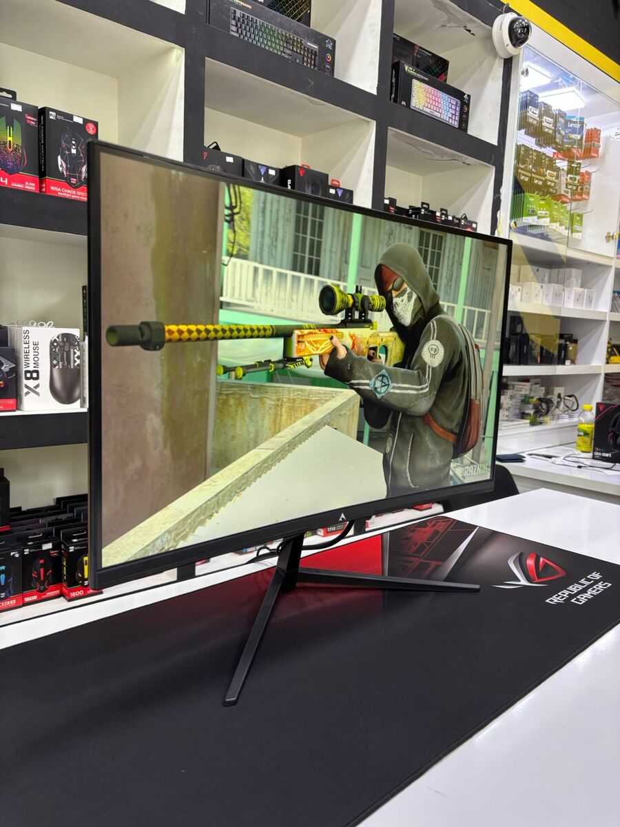 Monitor LED "Alfa, Curved 75Hz 27 Inch" — Elektronika, Bakı (10)