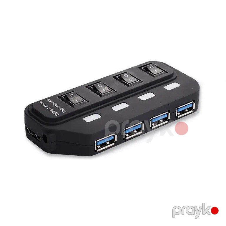 USB 3.0 HUB ultra speed 3 və 4 portlu — Periferik cihazlar, Bakı (7)