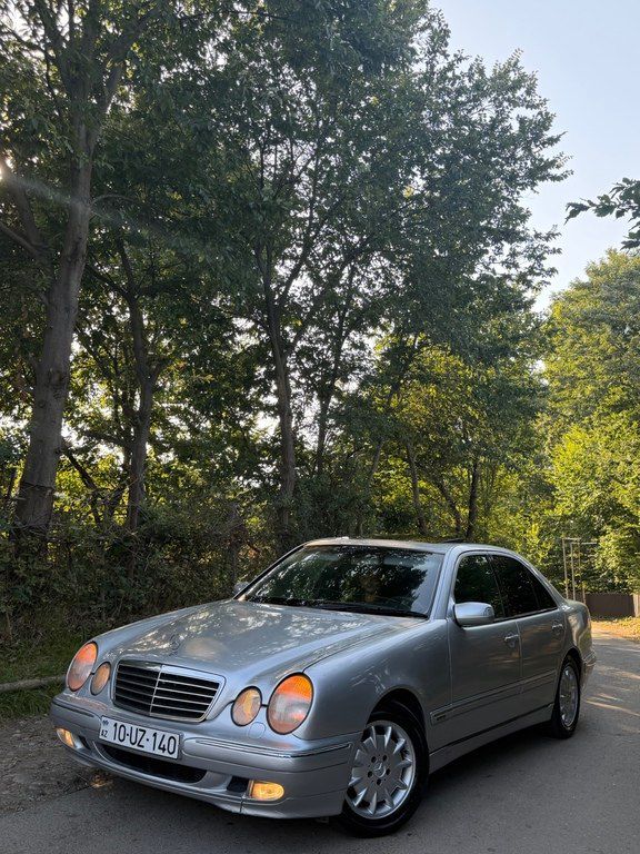 Mercedes E 240, 2.4 L, 2000 il, 448 000 km — Avtomobillər, Bakı (4)