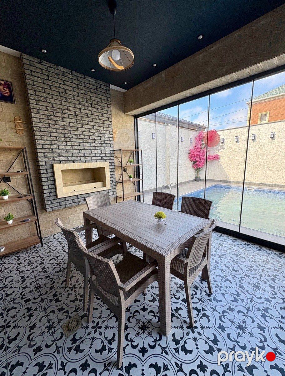 İcarəyə verilir 4 otaqlı həyət evi/bağ evi 200 m² — Ev, villa, Bakı (2)