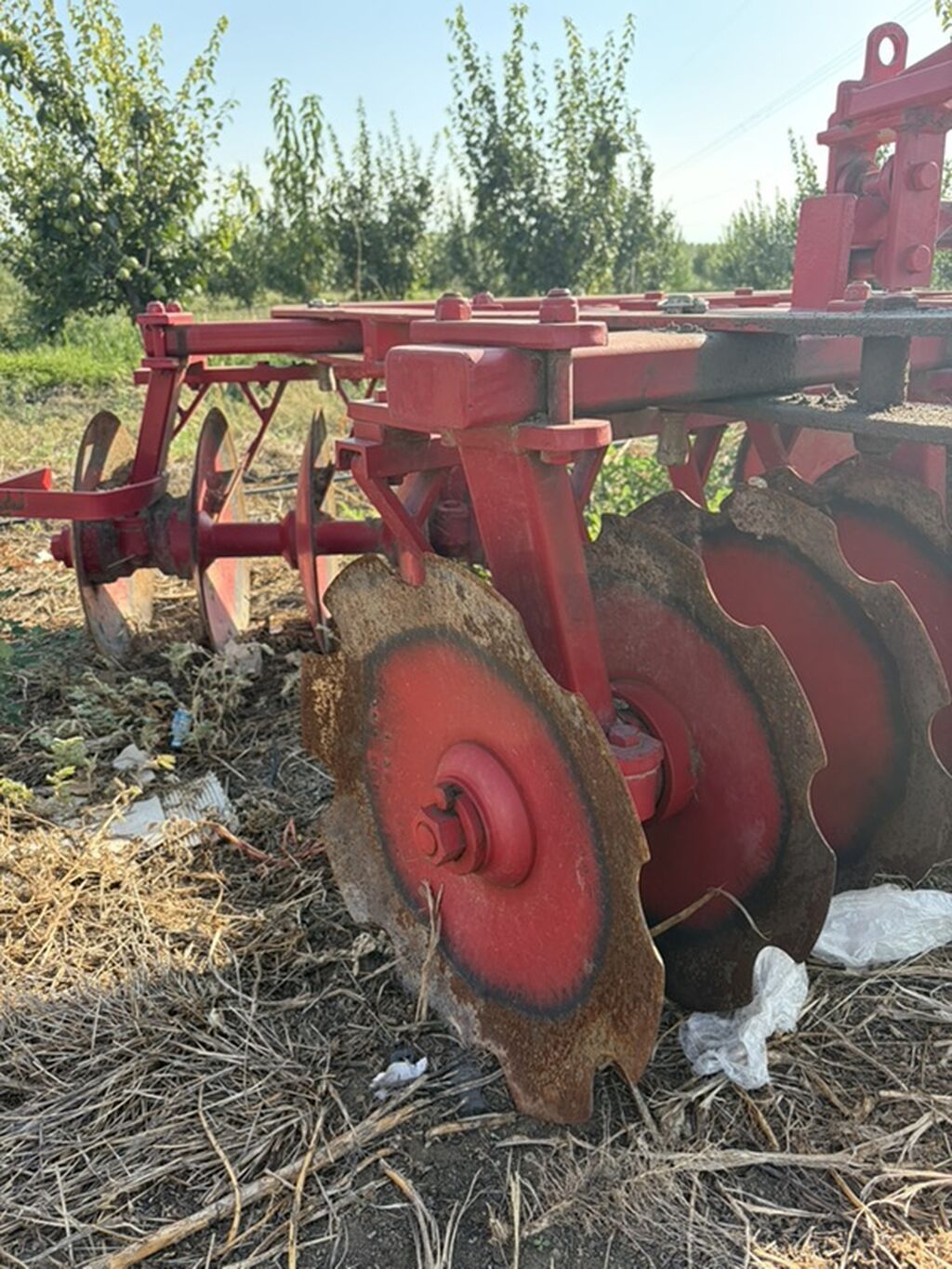 Aqrotexnika: Asma tipli diskli borona - Korpus: ağır-gövdəli — Yardımçı qoşqular, Ağstafa (3)