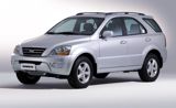 Kia Sorento (1-ci nəsil, 2002–2009) üçün dam relsləri – orijinal tipli — Рейлинги и поперечины