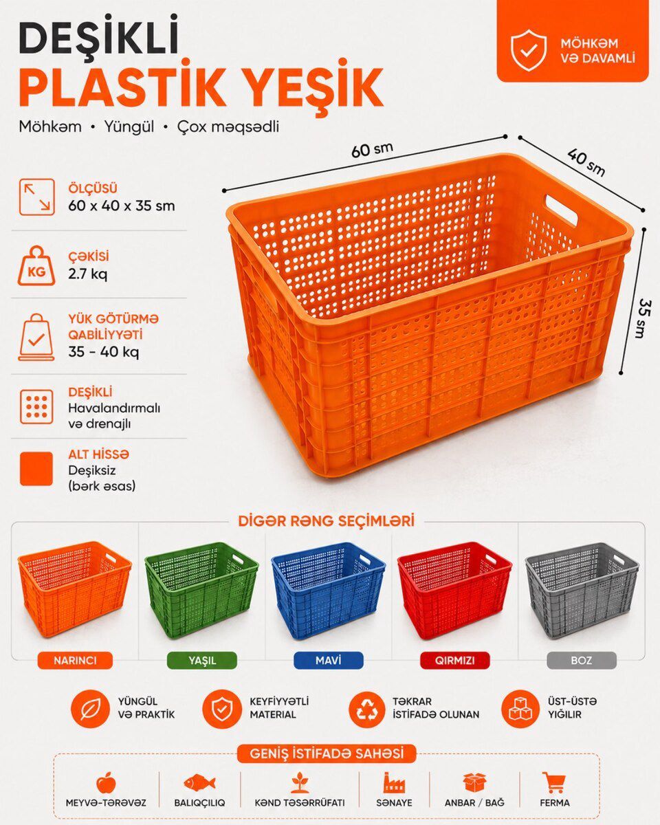 Plastik yeşik — Biznes və avadanlıq, Bakı (5)