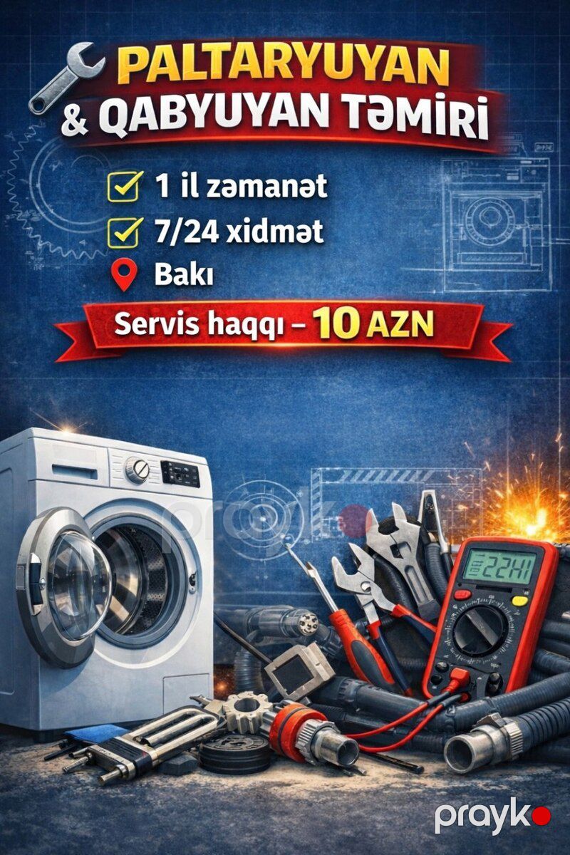 Paltaryuyan təmiri və quraşdırılması — Aparatların təmiri və quraşdırılması, Bakı (6)