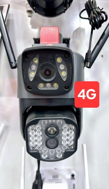 4G sim kartlı PTZ 2 kamera 360° 8mp/4K+64GB — Təhlükəsizlik sistemləri, Bakı (12)
