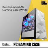 Gaming Case "Ruix Diamond Atx (White)" — Alfa Electronics — Computers & Laptops