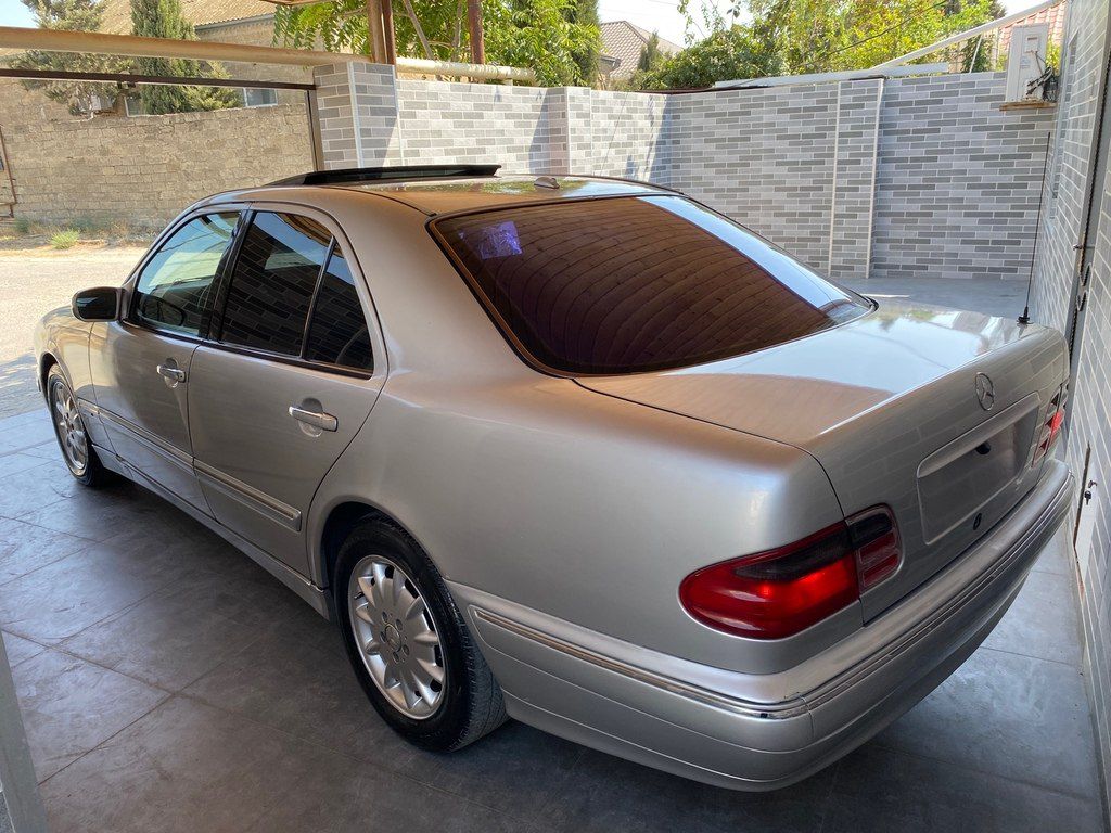 Mercedes E 240, 2.4 L, 2000 il, 448 000 km — Avtomobillər, Bakı (6)