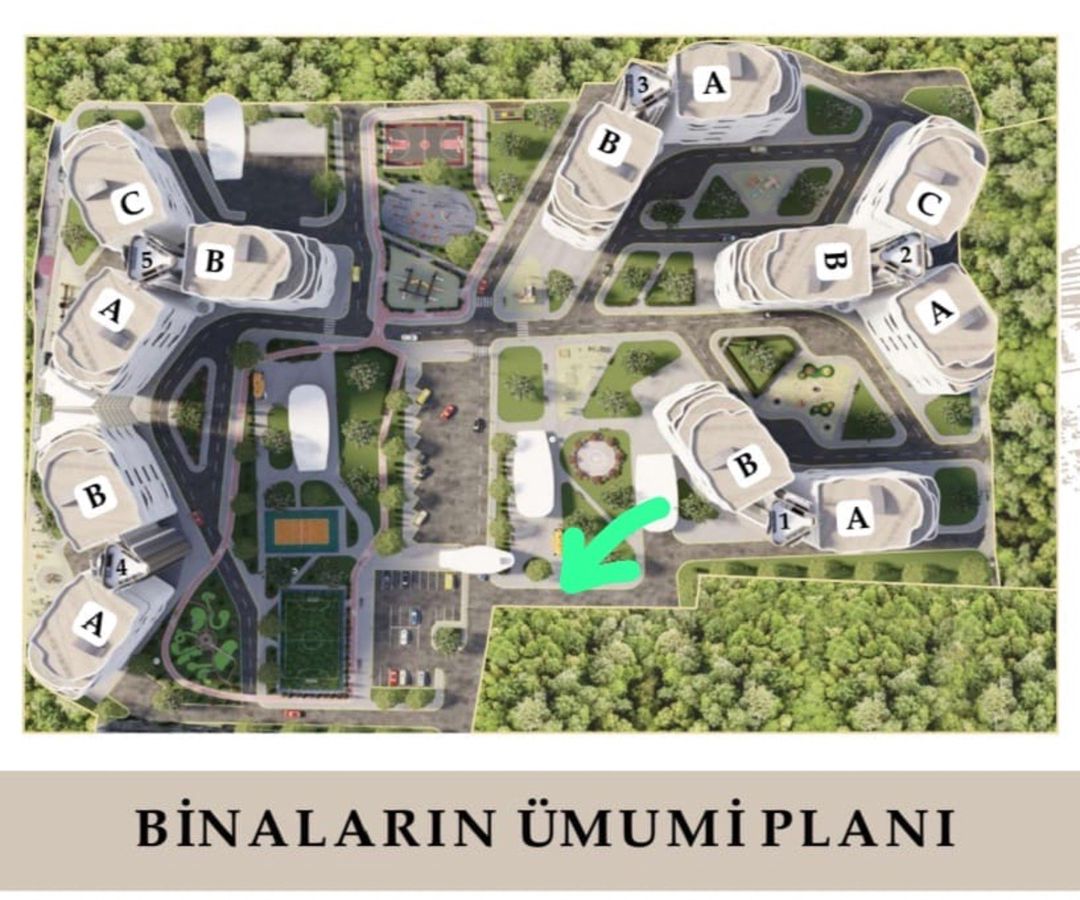 Satılır 2 otaqlı yeni tikili 61 m² — Mənzil, Bakı (7)