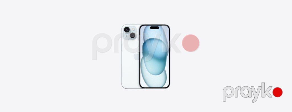 Apple iPhone 15 Blue 128GB/6GB — Smartfonlar, Bakı (2)