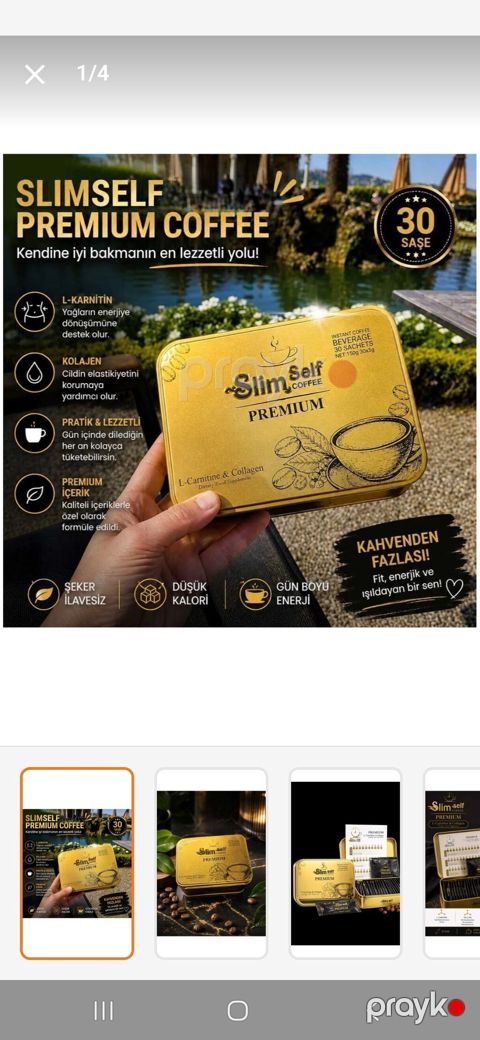 SlimSelf Premium Coffee – L-Karnitin və Kollagenlə zəngin instant — Digah