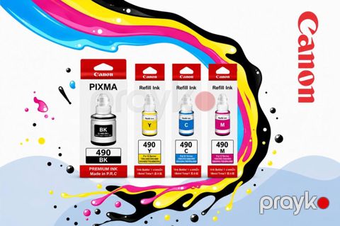 Canon GI-490 premium boyaları — Bakı