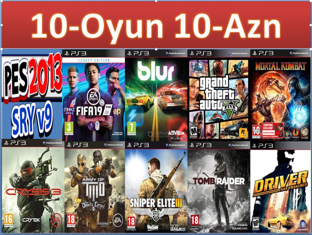 PS3 oyunlarının yazılması — Elektronika, Bakı (2)