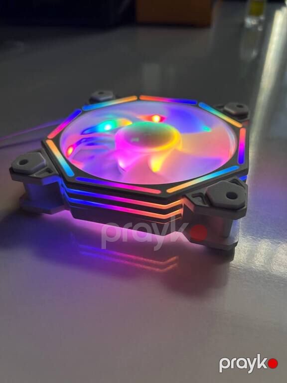 Titan Sunlight RGB Molex Fan (White) — Kompüterlər və noutbuklar, Bakı (4)