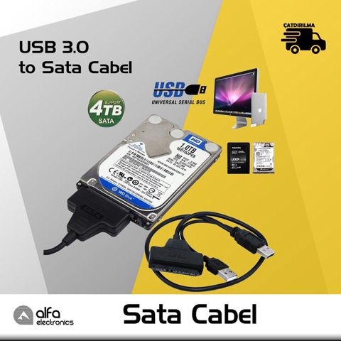 USB 3.0 to Sata kabel — Bakı