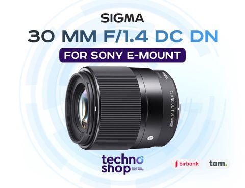 Linza "Sigma 30 mm f/1.4 DC DN For Sony E-Mount" — Bakı