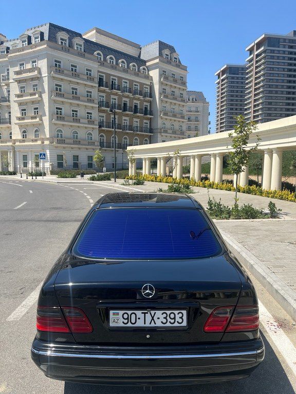 Mercedes E 220, 2.2 L, 2000 il, 413 000 km — Avtomobillər, Bakı (2)