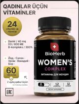 BioHerb Women’s Complex – qadınlar üçün multivitamin-mineral kompleksi — ProVitBaku