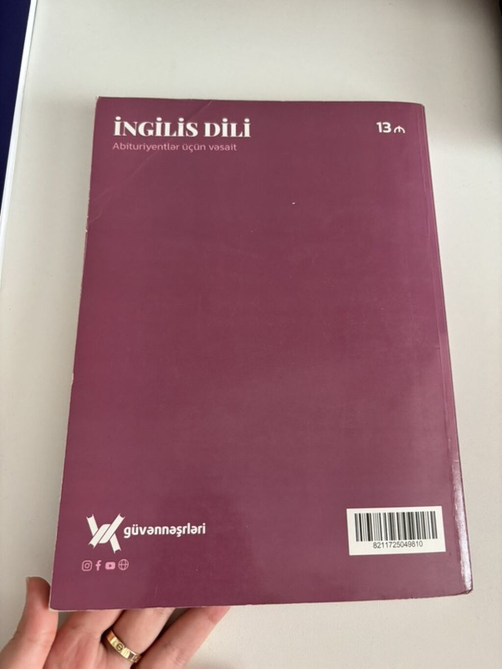 Məhsul: “İngilis dili – Abituriyentlər üçün vəsait” Müəlliflər: Vüsal — Kitablar, Masazır (2)