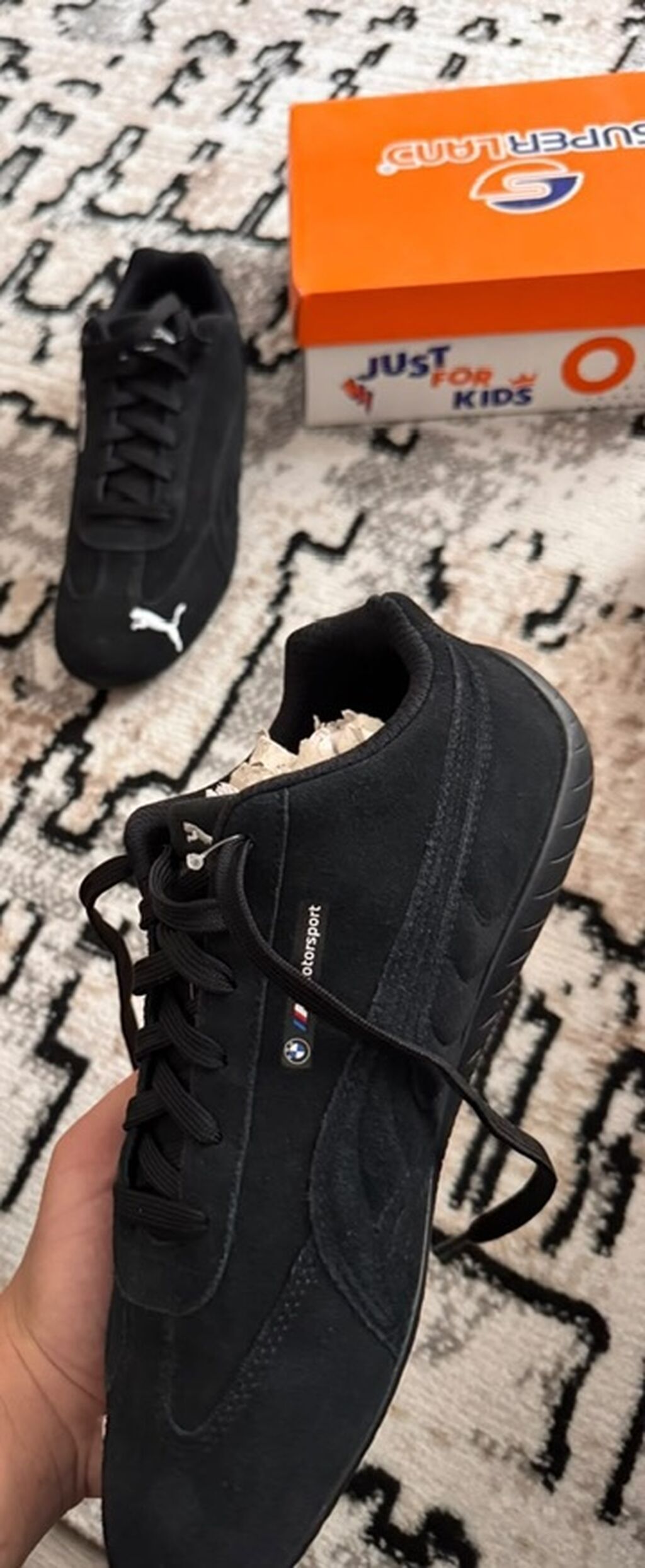 Puma x BMW Motorsport idman ayaqqabısı - Rəng: tam qara - Model — Şəxsi əşyalar, Bakı