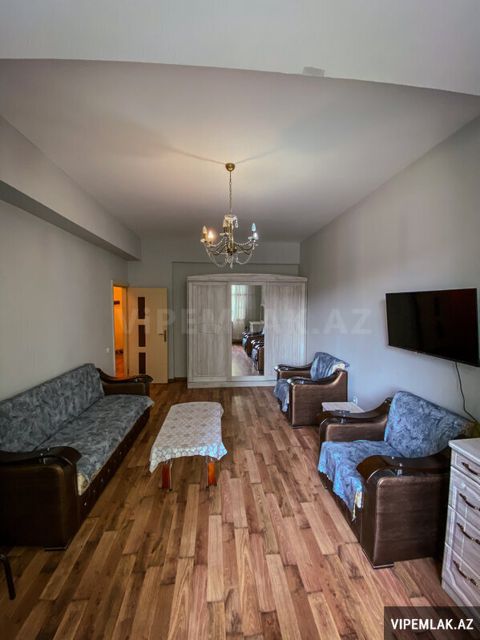 Xətai rayonunda 1 otaqlı Yeni tikili Kirayə verilir, 80 m² — Bakı