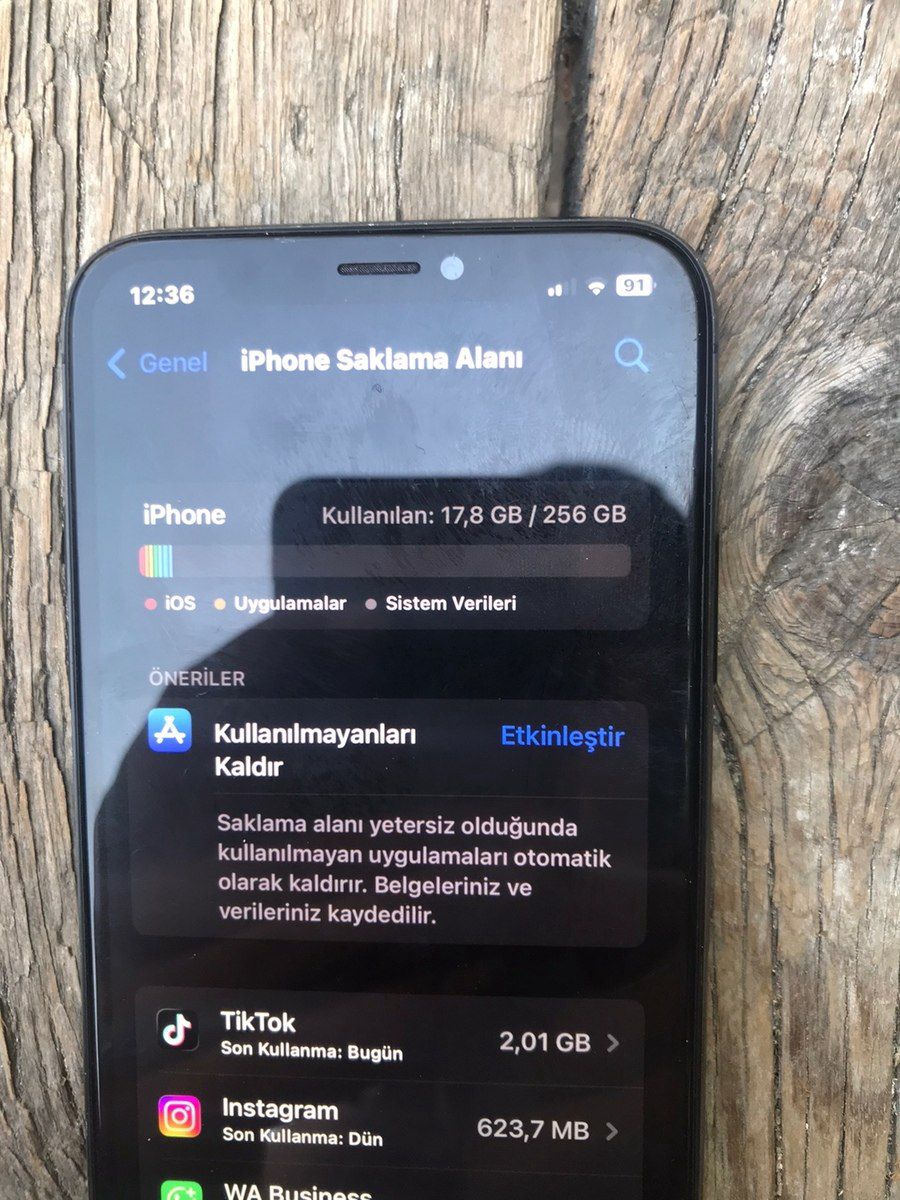 Apple iPhone X Space Gray 256GB/3GB — Smartfonlar, Bərdə (4)