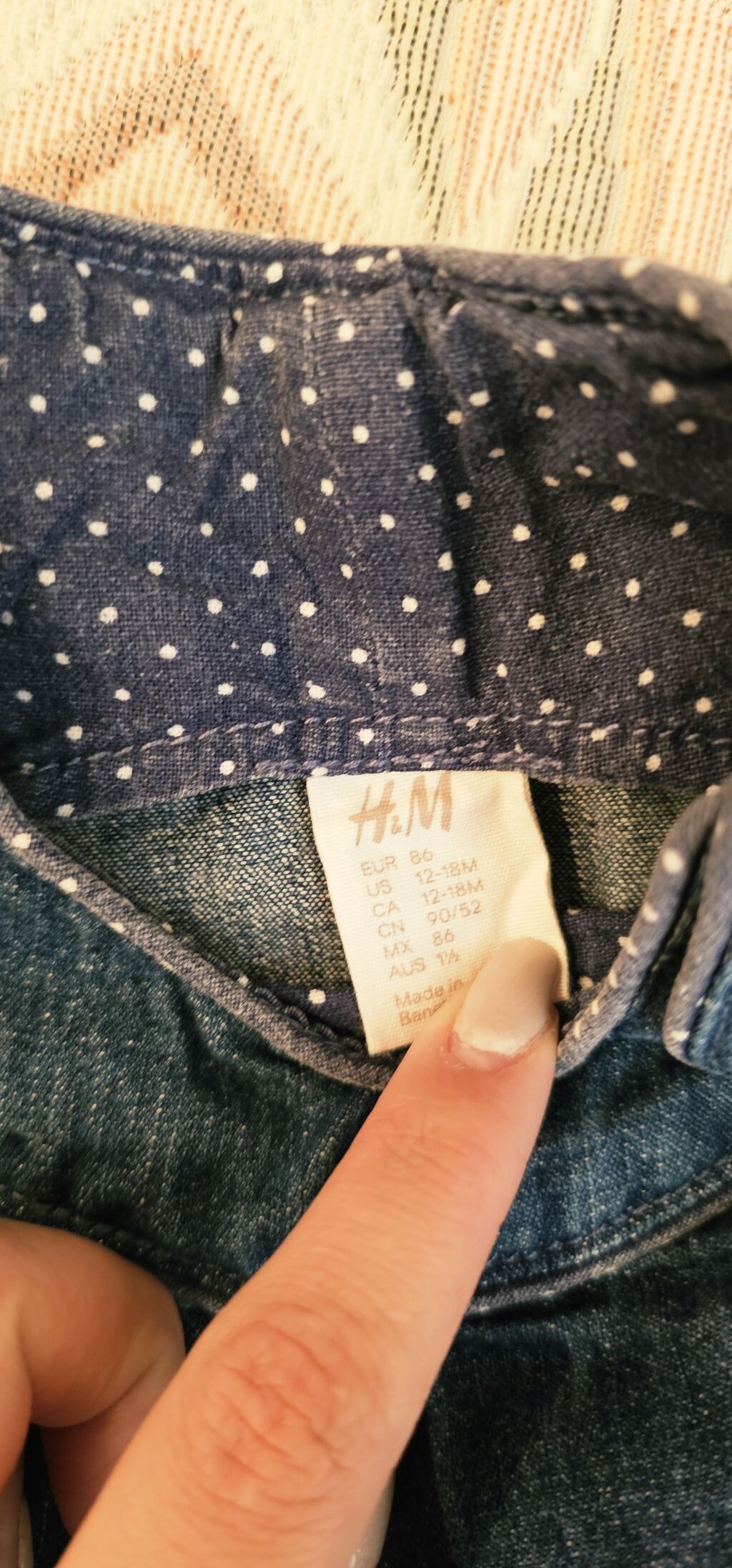 Don, Gündəlik, 9 - 12 ay, H&M — Qızlar üçün köynək və sarafan, Bakı (6)