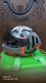 S razmer scorpion kaskı Vizoru yoxdur. Alınanda 400 manat idi — Motorcycle gear