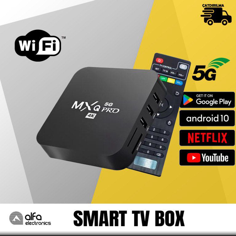 TV Box MXQPro 4K (Best Buy) — Elektronika, Bakı