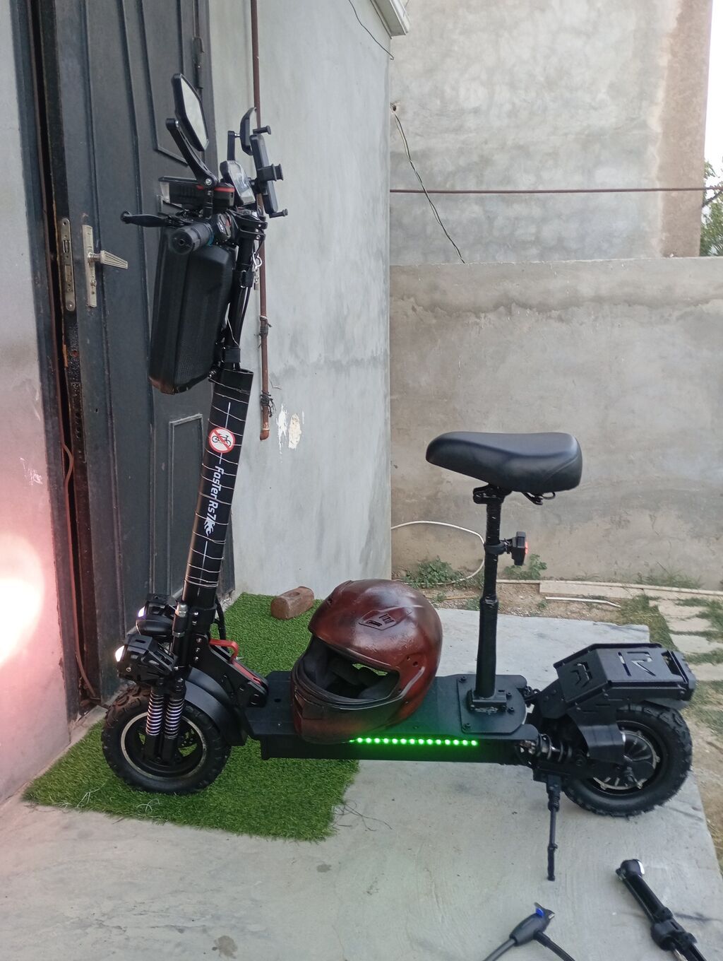 FasTer skuter Rs7 Elektrik skuter – off-road tipli, güclü — Skuterlər, Digah (6)
