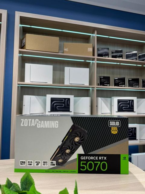 Video kart Zotac Gamıng GeForce RTX 5070 Solıd — Bakı