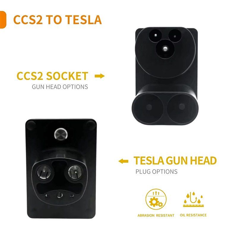 "CCS2 to Tesla" adapteri — Ehtiyat hissələri və aksesuarlar, Bakı (4)