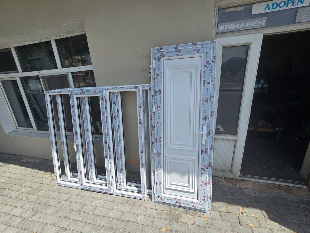 Plastik qapı və pəncərələr — Təmir və inşaat, Bakı (2)