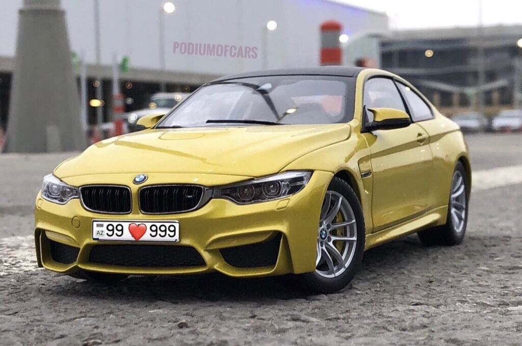 BMW M4 Coupe model avtomobil (1:18 miqyaslı kolleksiya modeli) 0 — Modellar, Bakı (3)