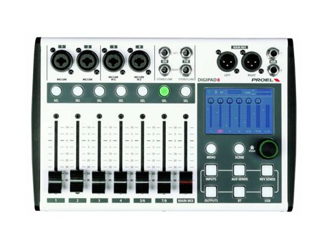 Rəqəmsal mikşer Proel DIGIPAD8 — Bakı