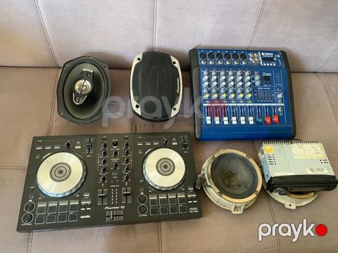 DJ və səs avadanlığı paketi və + hədiyyə satılır real müşteriye — Sumqayıt