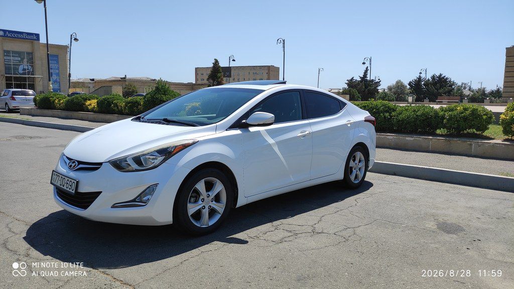 Hyundai Elantra, 1.8 L, 2016 il, 144 800 km — Avtomobillər, Bakı (3)