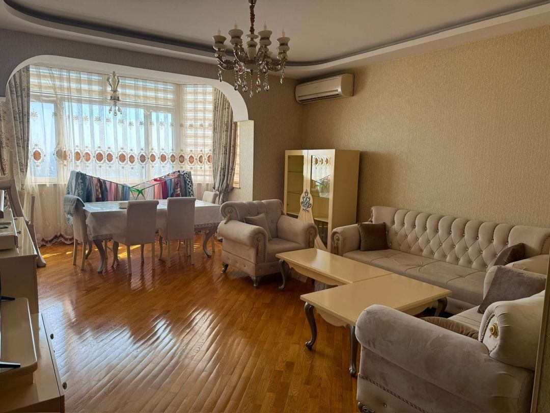 İcarəyə verilir 3 otaqlı yeni tikili 120 m² — Mənzil, Bakı (2)