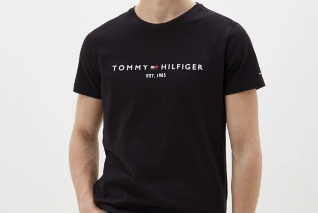 Futbolka, Tommy Hilfiger, M, rəng - Göy — Futbolka və polo, Bakı (2)