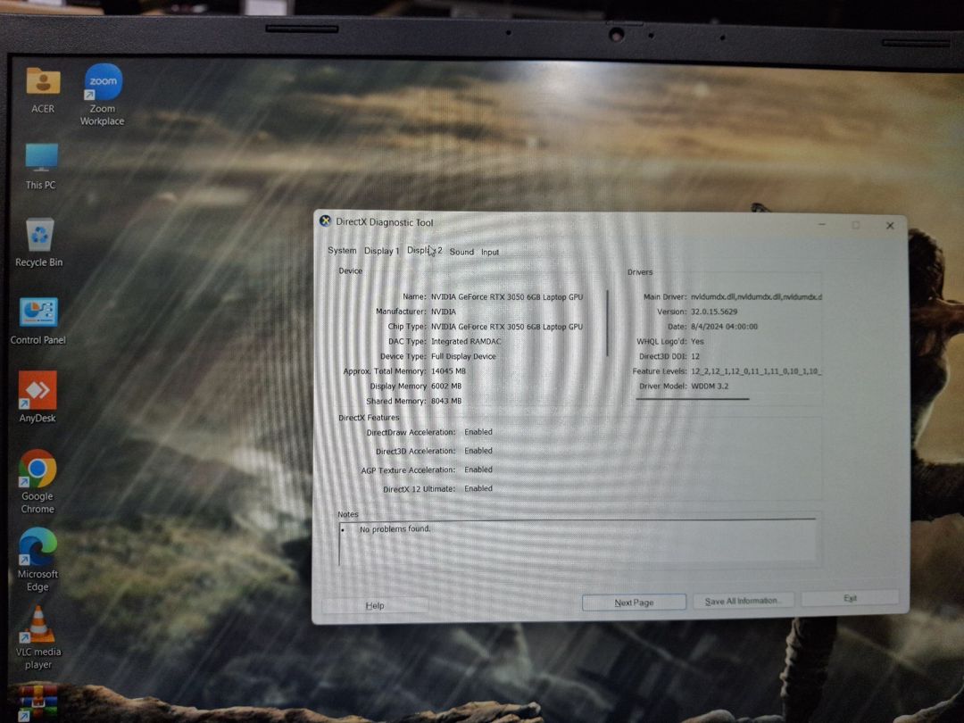 Acer Nitro NL16-71G i5 13420H Rtx3050 6GB — Noutbuklar, Bakı (10)