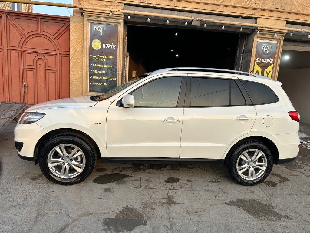 Hyundai Santa Fe, 2.0 L, 2010 il, 180 763 km — Avtomobillər, Bakı (12)