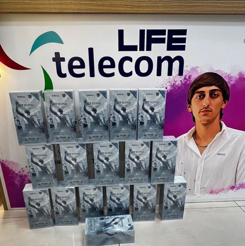 Infinix GT 50 Pro Silver Glacier 256GB/12GB — Bakı
