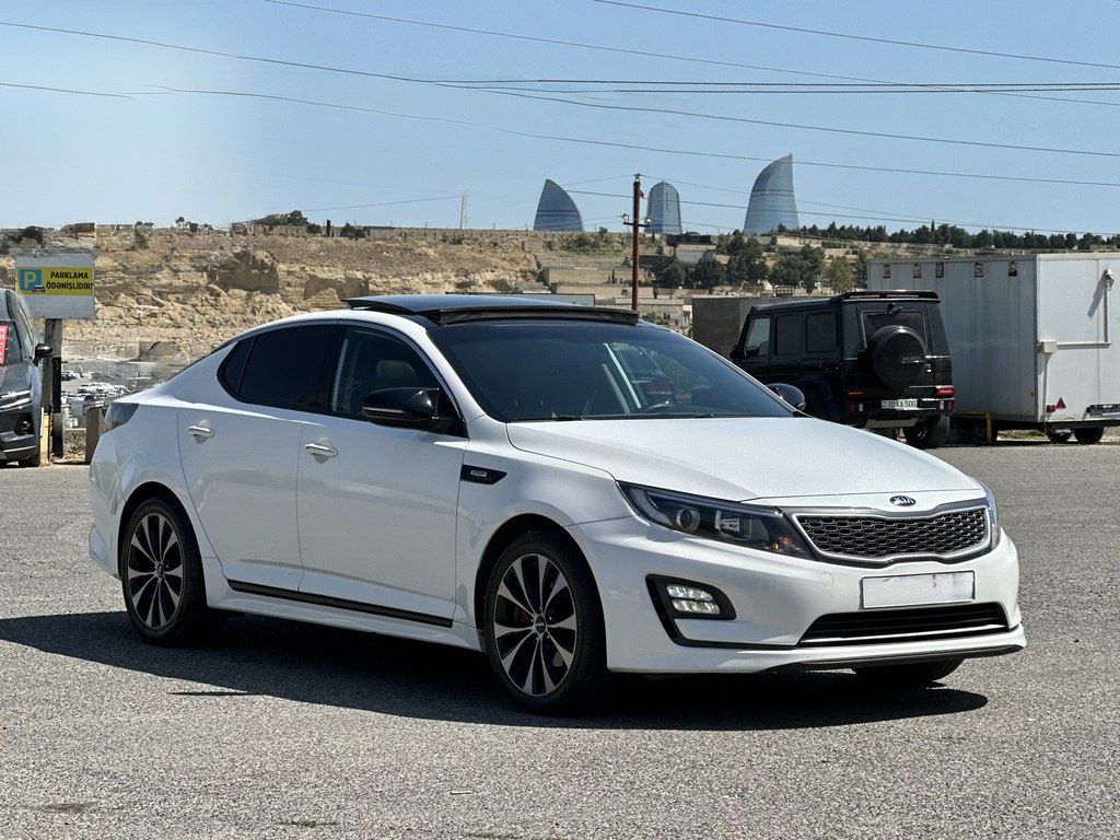 Kia K5, 2.0 L, 1.6 kWh, 2015 il, 180 000 km — Avtomobillər, Bakı (2)