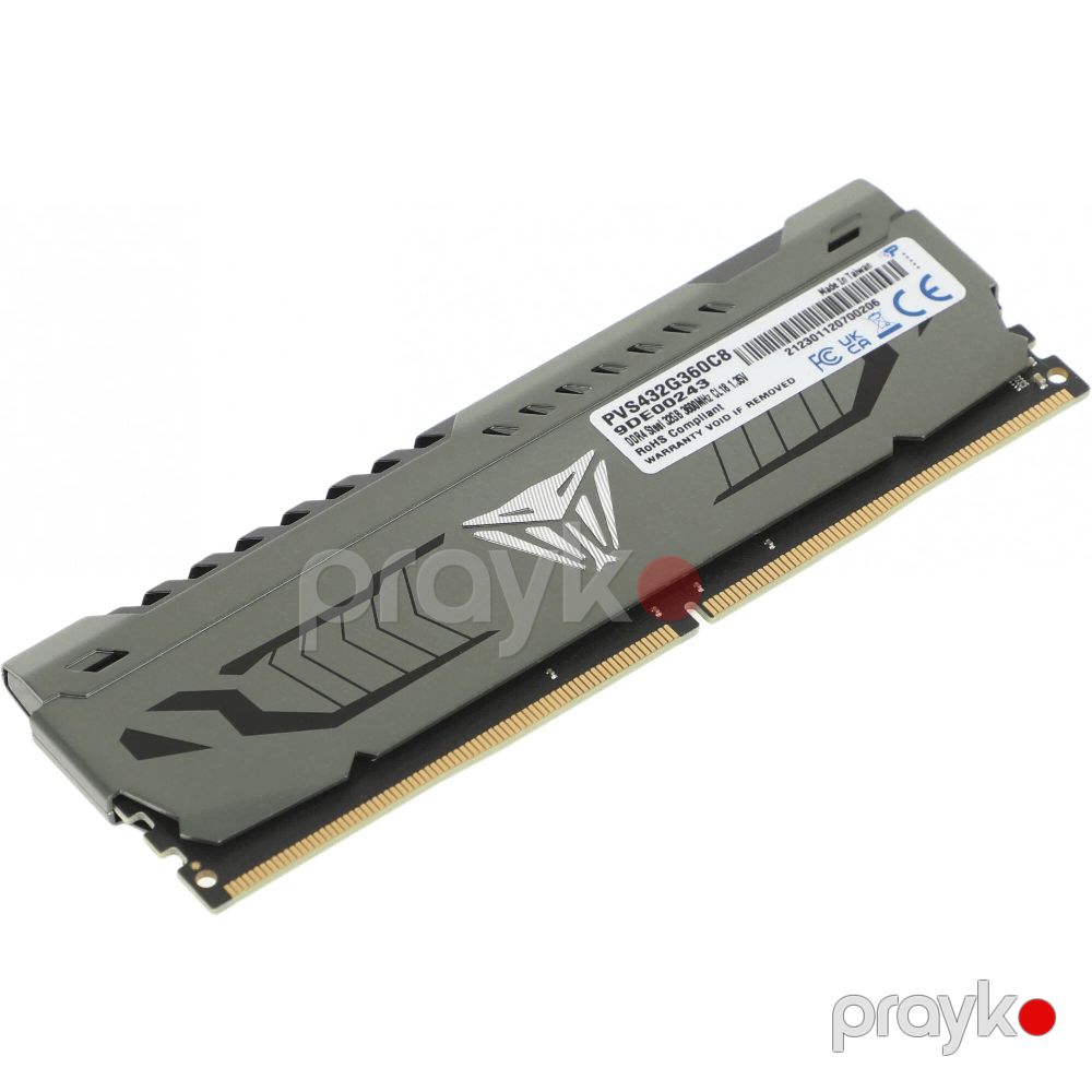 Patriot Viper Steel 32GB 3000MHZ CL16 Udımm Single PVS432G300C6 — Operativ yaddaş, Bakı (3)