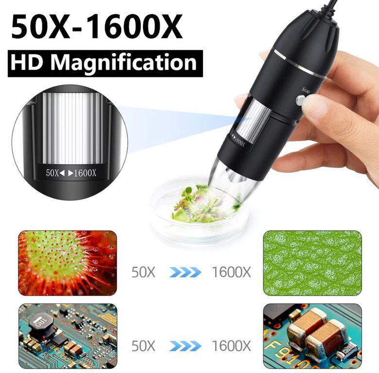 Mikroskop 3in1 "Digital 1600X" — Biznes və avadanlıq, Bakı (3)