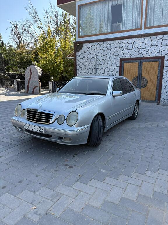 Mercedes E 220, 2.2 L, 2000 il, 500 000 km — Avtomobillər, Bakı (4)