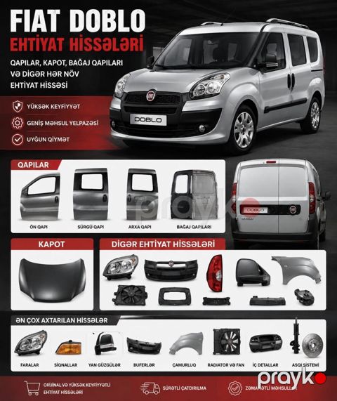 Fiat Doblo ehtiyat hissələri