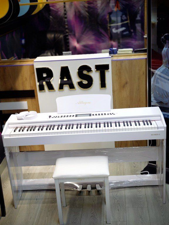 Elektro piano "Allegro, AG-8825-C PVS White" — Musiqiə alətləri, Bakı (3)