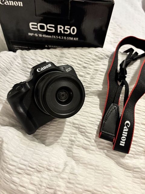 Təptəzədir heçbir problemi yoxdur, yeni alınıb Canon EOS R50 — Sumqayıt