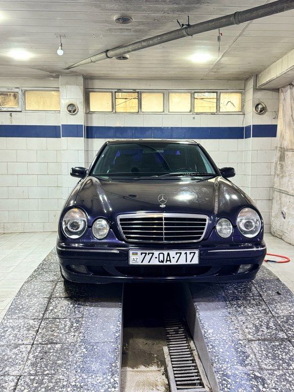 Mercedes E 240, 2.6 L, 2000 il, 400 000 km — Avtomobillər, Bakı (10)