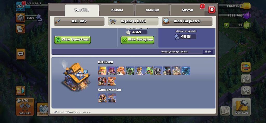 Clash of Clans hesabı – Hesab satilir pul lazimdi Real gorusub — Şəxsi əşyalar, Bakı (3)